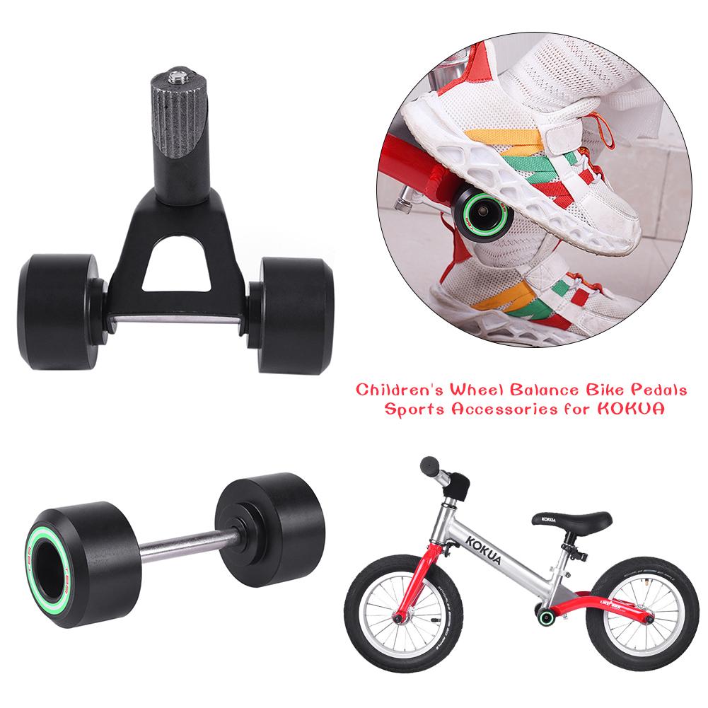 Balance Bike Pedal For KOKUA Wheel With Non-Slip Stickers Sliding Bicycle Pedal For Kids Sliding Bike Part