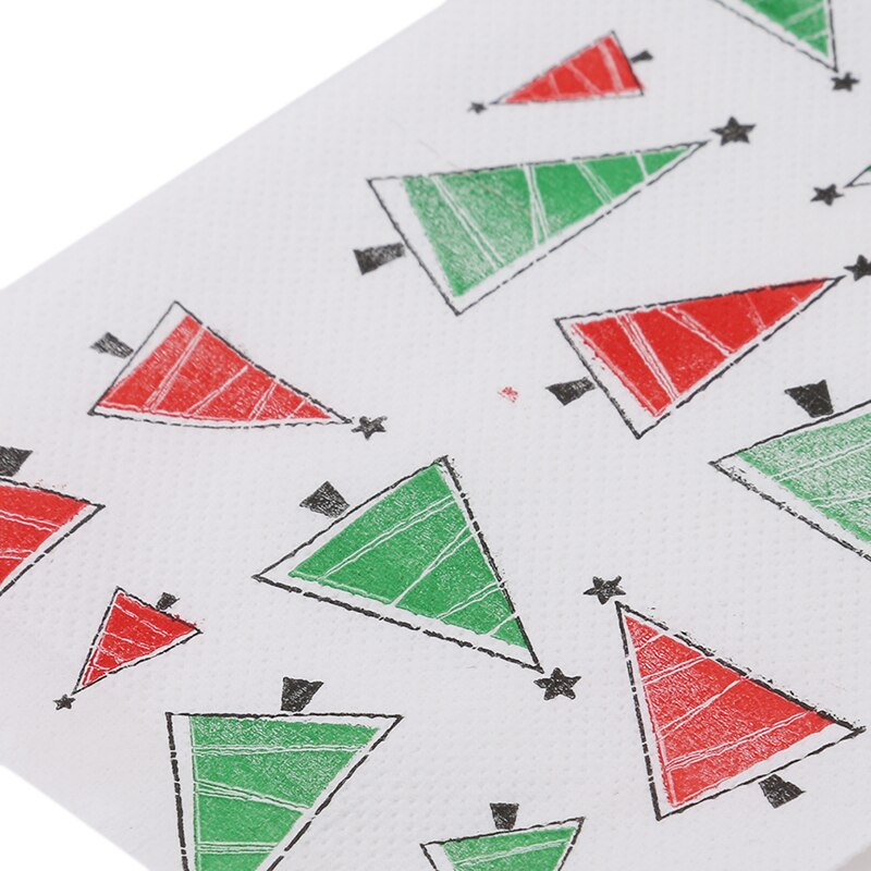 Merry Christmas Patterns Paper Towels Toilet Paper Bulk Rolls Bathroom Tissue Soft