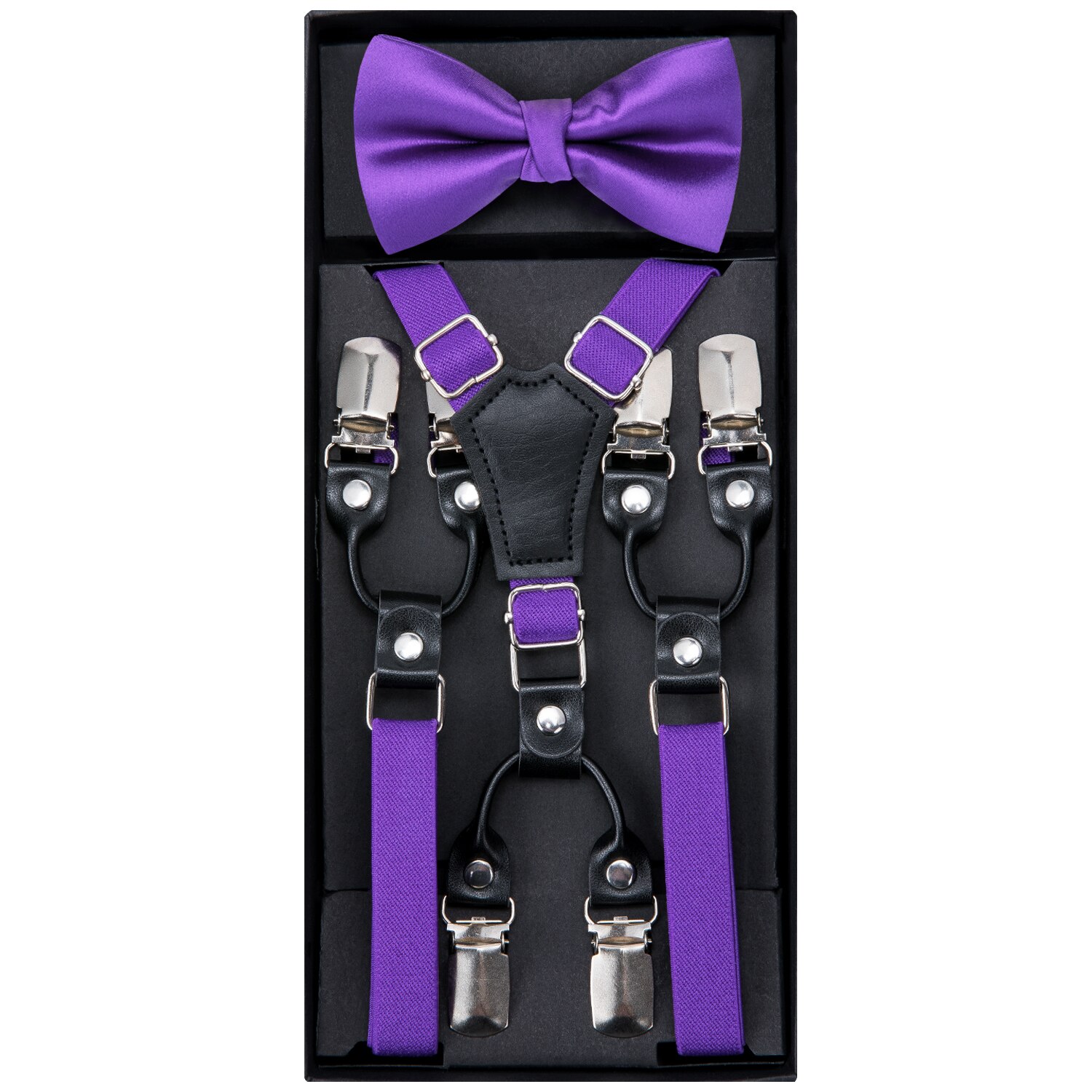 Kids Suspenders Set Boys Girls Blue Wedding Bow Tie Elastic Suspender Sets Children Adjustable Y-Back Brace Belt DH-022 DiBanGu: DH-019