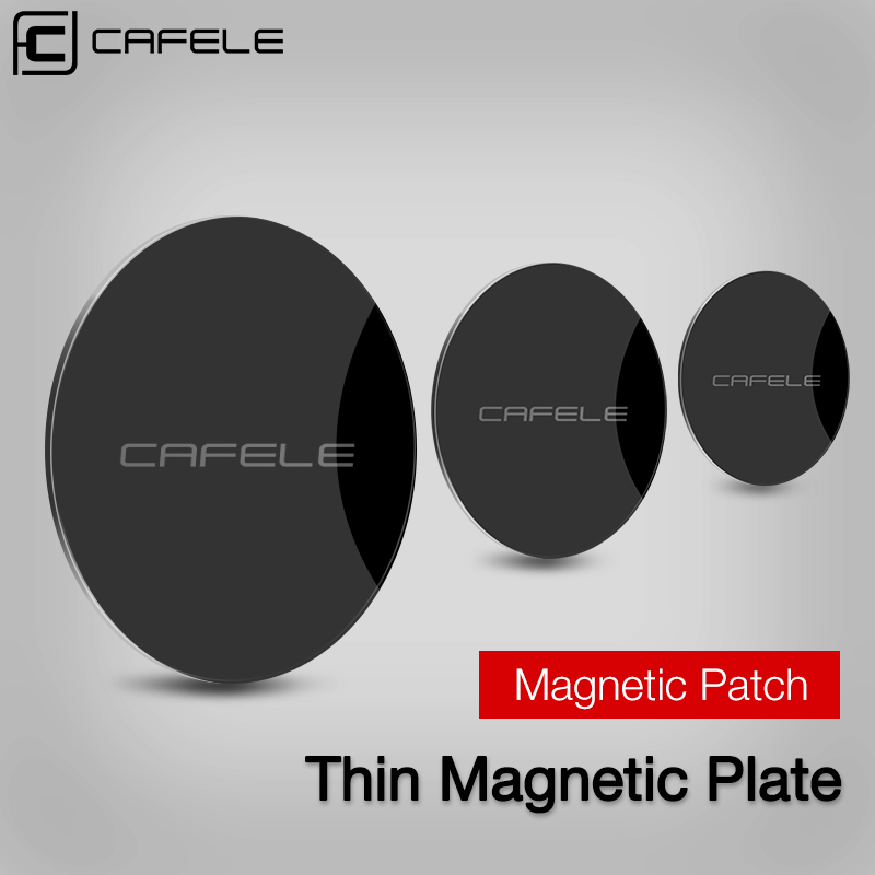 Cafele universell bil telefonholder metallplate til magnetisk adsorpsjon skrivebord vegg telefonholder jernark til luftventil bilholder