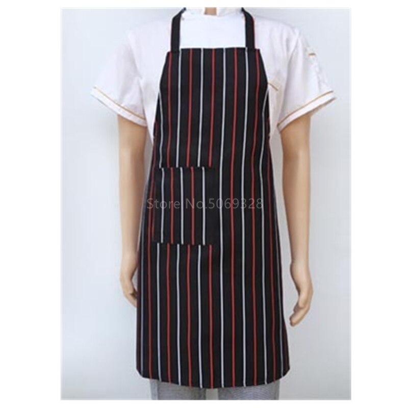Unisex Adult Restaurant Apron Kitchen Work Wear Men Food Service Oil-Proof Cooking Waiter Cafe BBQ Hairdresser Uniform Accessory: Style8