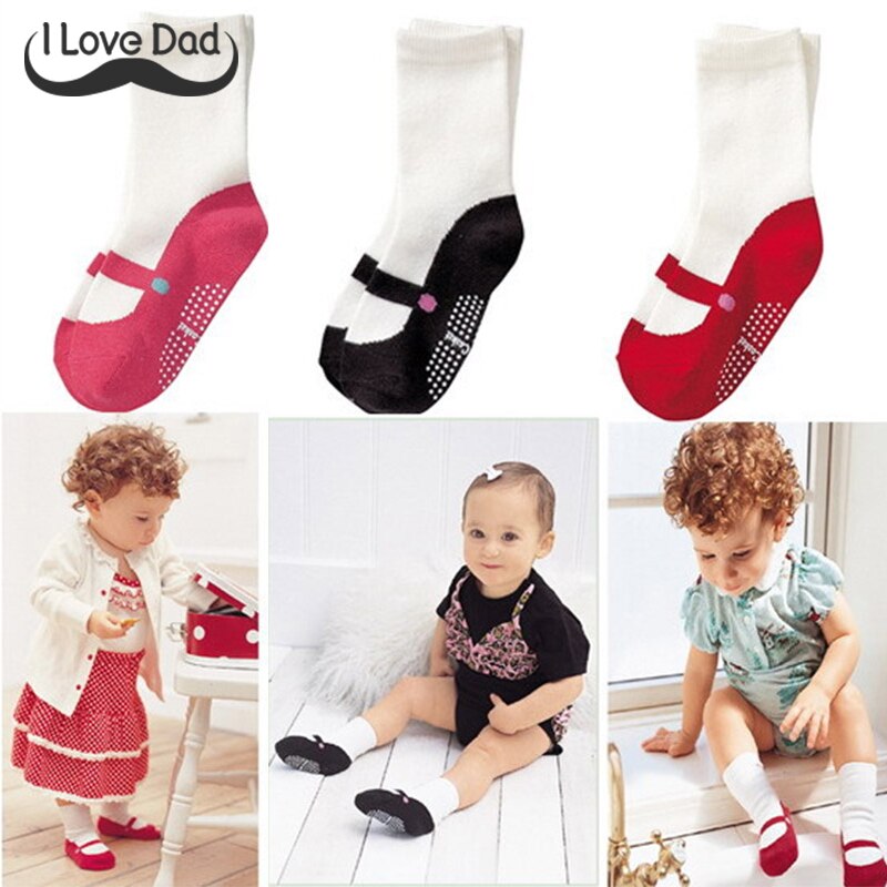 3 Colors Baby Summer Socks Cute Mini Footgear Baby Kids Non-Slip Socks Boys Shoe Socks Girls Newborn Socks Children