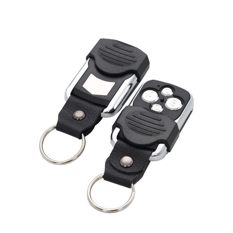 ABCD 4 Keys Keychain 433Mhz Wireless Remote Control Receiver Module RF Transmitter Cloning Electric Gate Garage Door Controller