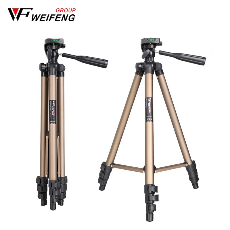 weifeng WT 3130 handiness Video camera Camcorder DV tripod Mobile phone clip portable tripod Aluminum