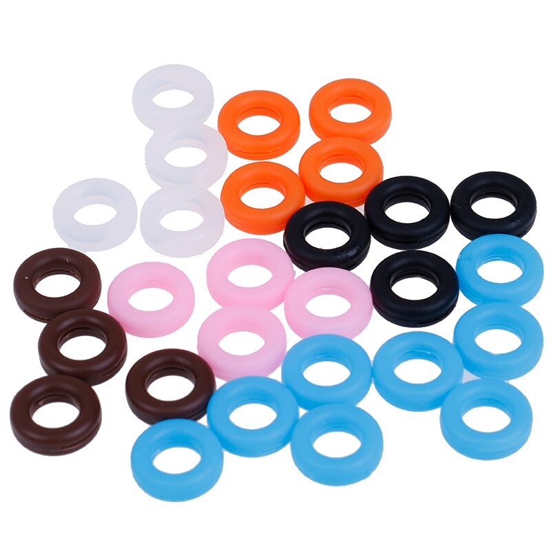 4pcs=2Pair Glasses Ear Hooks Round Anti Slip Silicone Grips Eyeglasses Sports Temple Tips 4pcs