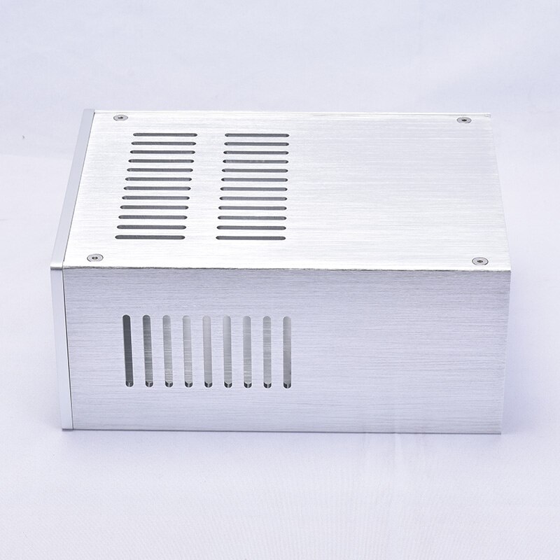 Boîtier amplificateur de puissance audio à châssis en aluminium, 168x100x229mm, à monter soi-même