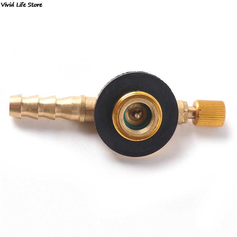 Outdoor Camping Gas stove regulating valve Safe Switching Charging Inflatable Valve Adapter for Flat Tank Liquefied Cylinder