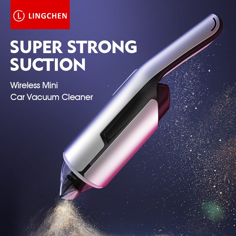 Licheers Mini Auto Car Vacuum Cleaner Handheld Portable Car Interior Cleaner DC 12V 65W Strong Power Vacum Cleaner in Home