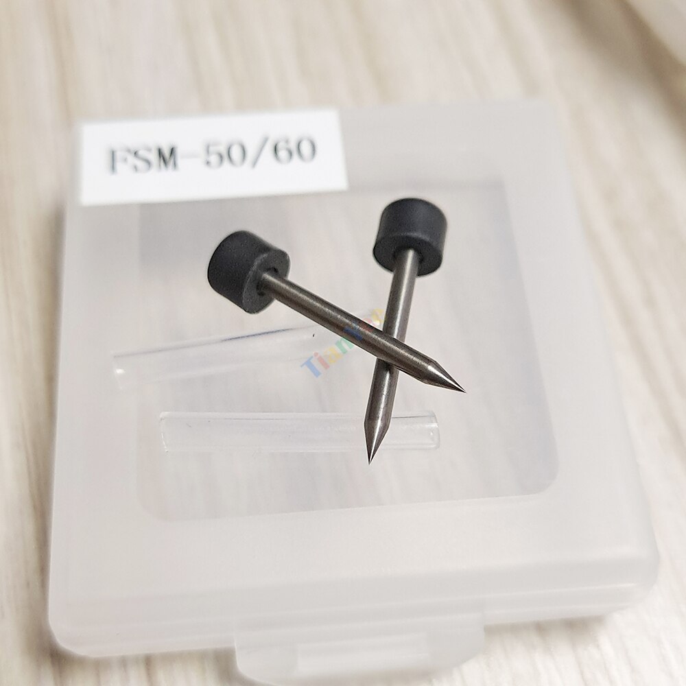 Fiber Optic Fusion Splicer Electrode rod Welding machine electrodes for Fujikura FSM-50S / FSM-60S / 70S / 80S 1/2/5/10pairs lot