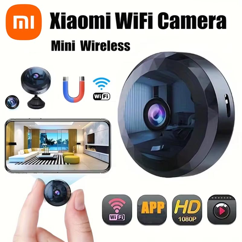 Xiaomi A11 Wireless Camera Mini Wifi Monitoring 1080p HD Video Security Camera Rechargeable Battery Motion Detection Camera