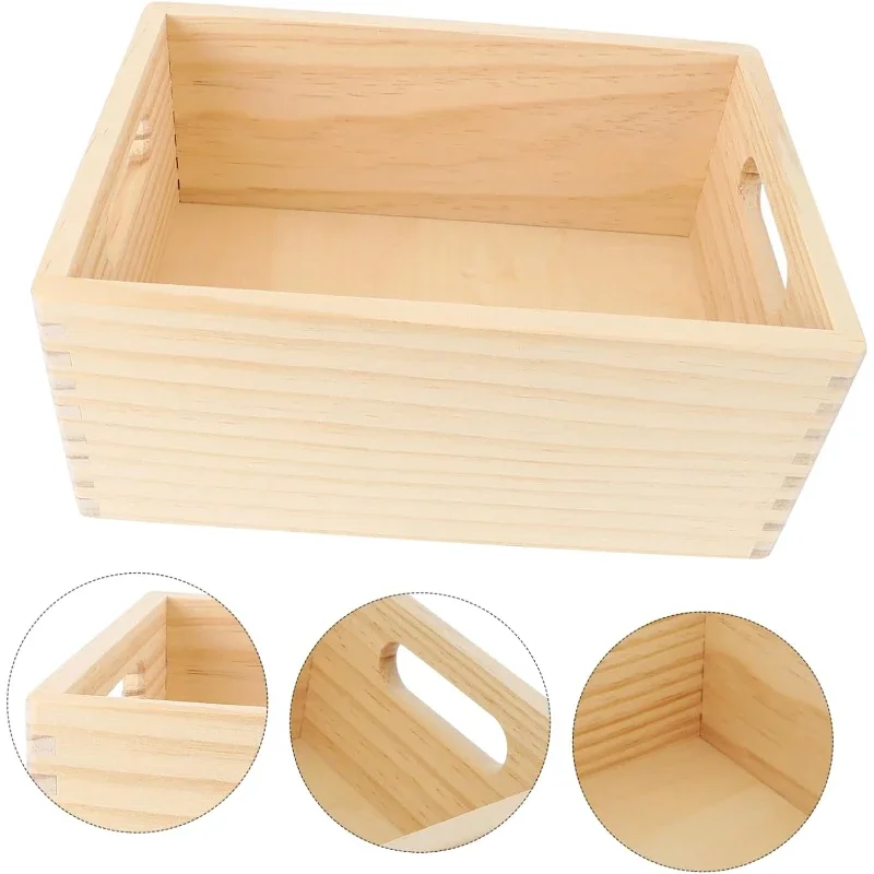 1 Pezzo Piccola Scatola in Legno, Organizzatore Cognitivo per Oggetti Vari, Giocattolo Educativo, Organizzatore per Gadget, Accessorio per Gioco di Ruolo in Legno
