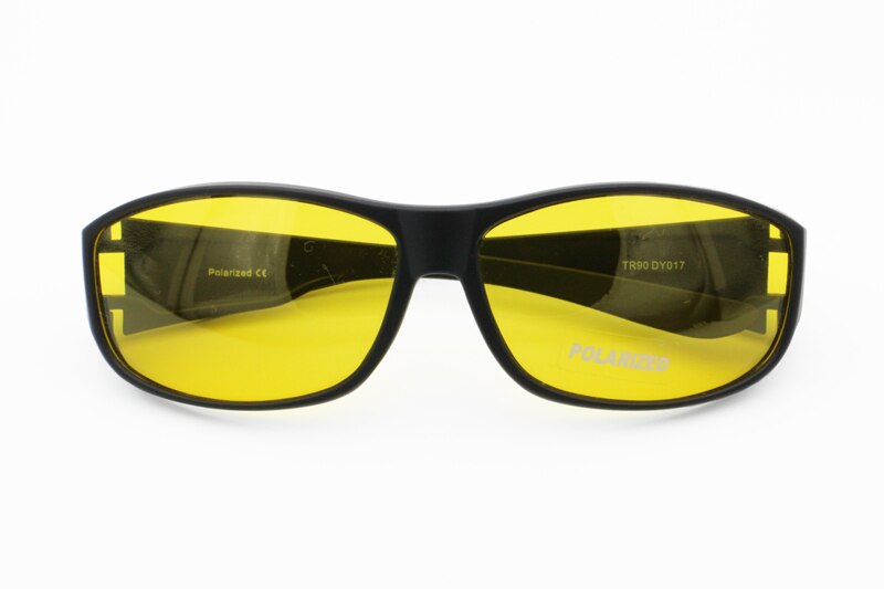 Anti-blue light eyewear fit over gaming glasses UV400 protection fullim wear on red color protection glasses 017: Mt.black-clear lens