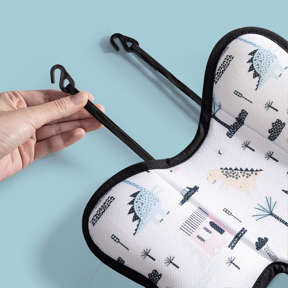 Sunveno Baby Stroller Accessories Comfortable Cool Baby Stroller Liner General Seat Cushion Kids Pushchair Cushion Stroller Pad