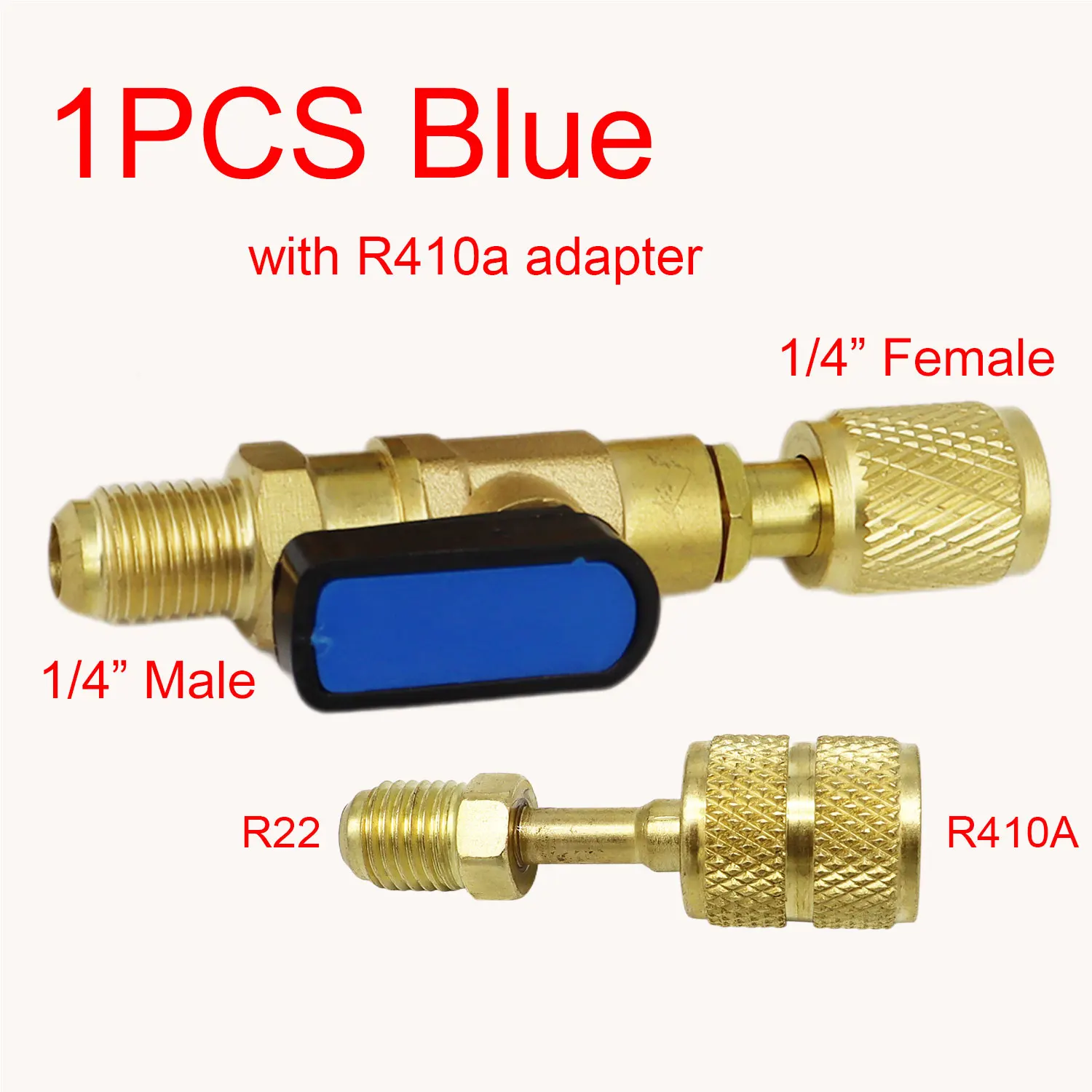 Válvula de seguridad de dosificación líquida R22, válvula de refrigerante de baja presión para aire acondicionado automotriz, accesorios fluorados: Rojo