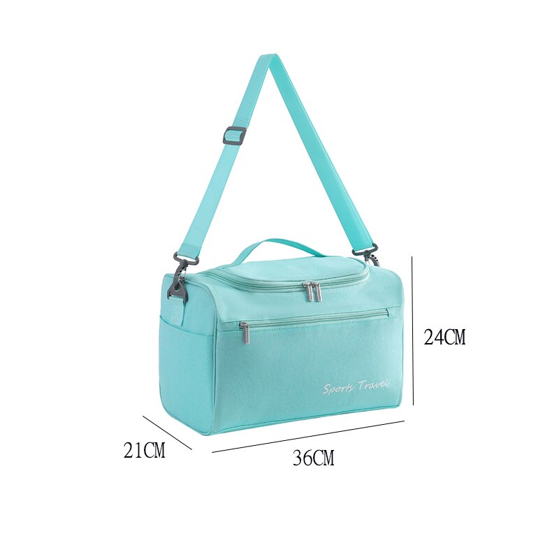 Kation Stoff Große Kapazität Reisetasche Wasserdichte Schulter Gepäck Taschen Verpackung Würfel Seesack Frauen Tragbare Wochenende Taschen