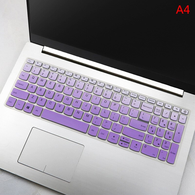15.6 Inch Silicone Laptop Notebook Keyboard Cover Ultra-thin Skin Protector For Lenovo IdeaPad 330C 320 Waterproof: A4