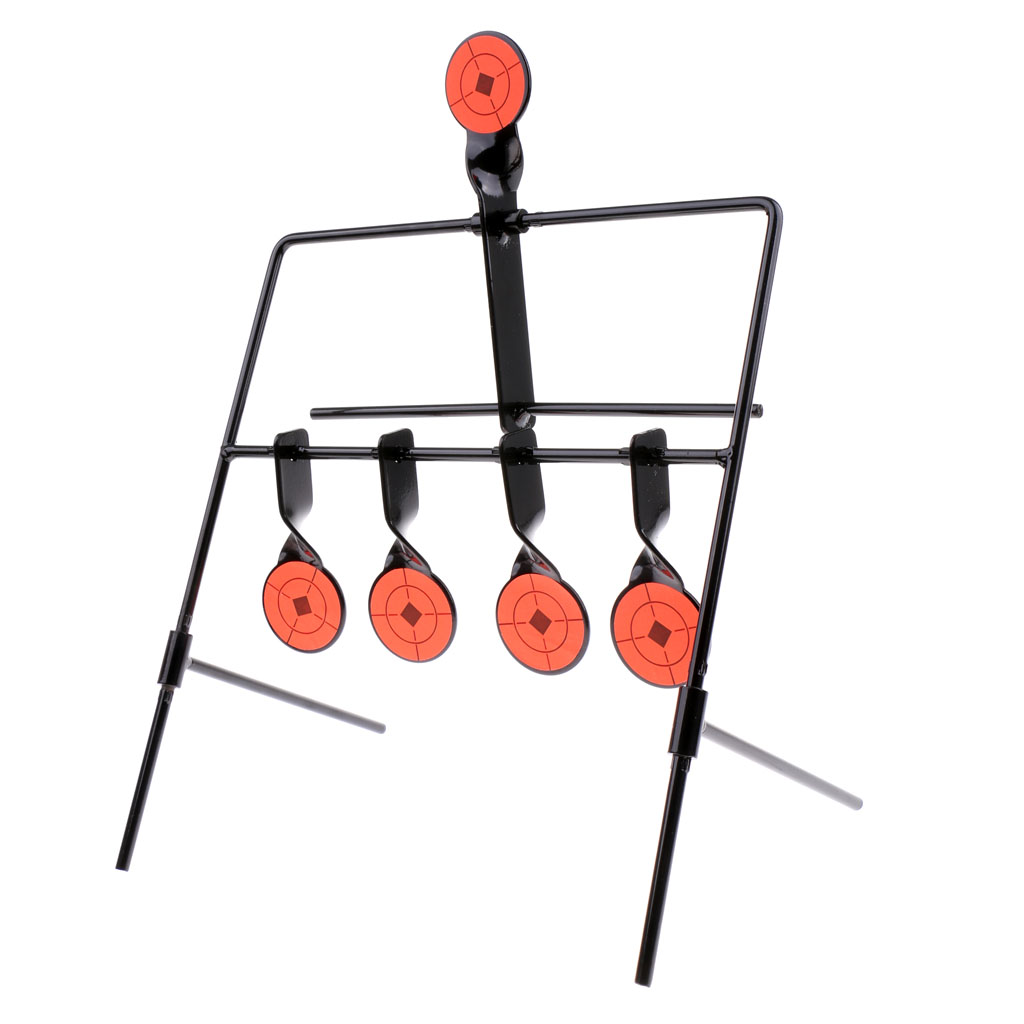 5 Doelen Zelf Resetten Schieten Doel Metalen Doel Stand Set