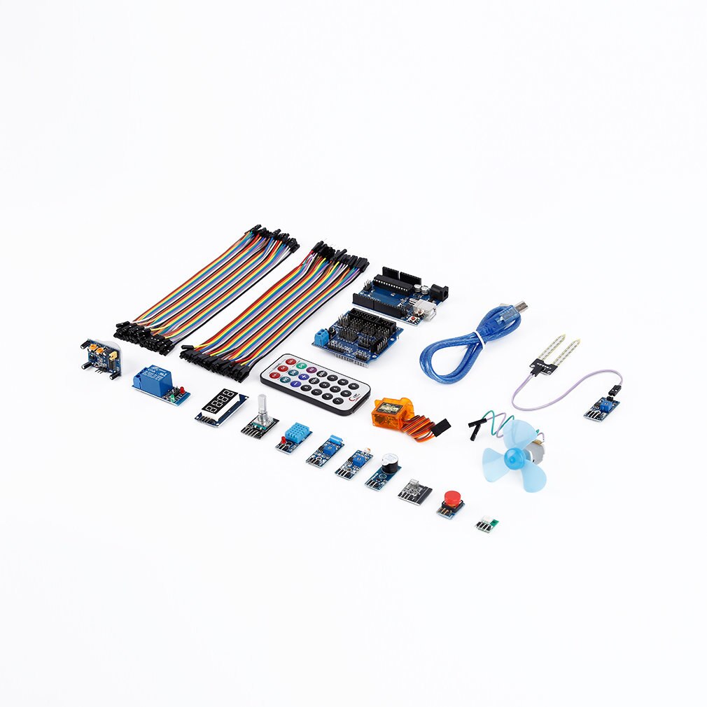 OCDAY 20 in 1 Ultimate Smart Home Robot Electronic Starter Kit for Beginners