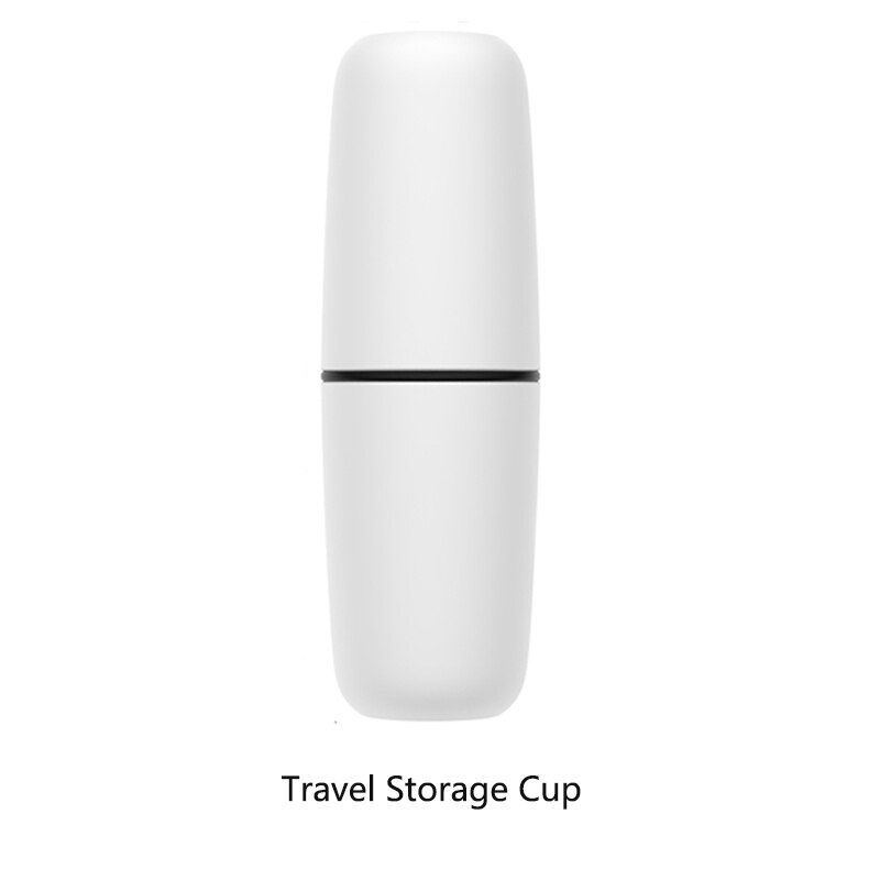 Nouvelle brosse à dents électrique adulte vague sonique Rechargeable IPX7 étanche puce intelligente brosse à dents tasse tête USB Rechargeable clair 40: Travel Cup
