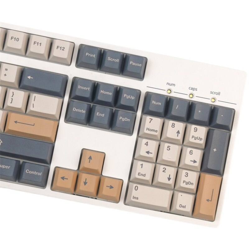 Mechanische Toetsenbord Keycaps Cafe Gmk Keycaps Cherry Profiel Key Caps 140 Toetsen-Set Keycap Met 2U 1.75U Shift GK61 GK64 980