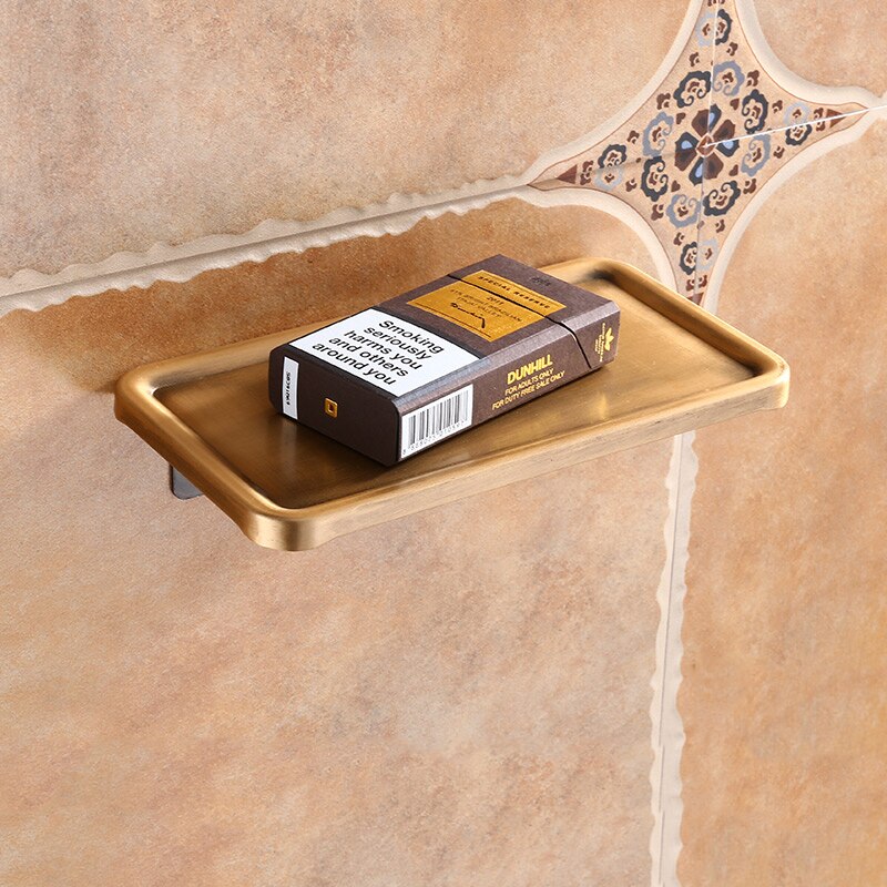 Antique Bathroom Hardware Suite Ancient Aluminum Bath towel rack Towel bar Toilet brush Tissue box Bathroom Accessories: Soap dish