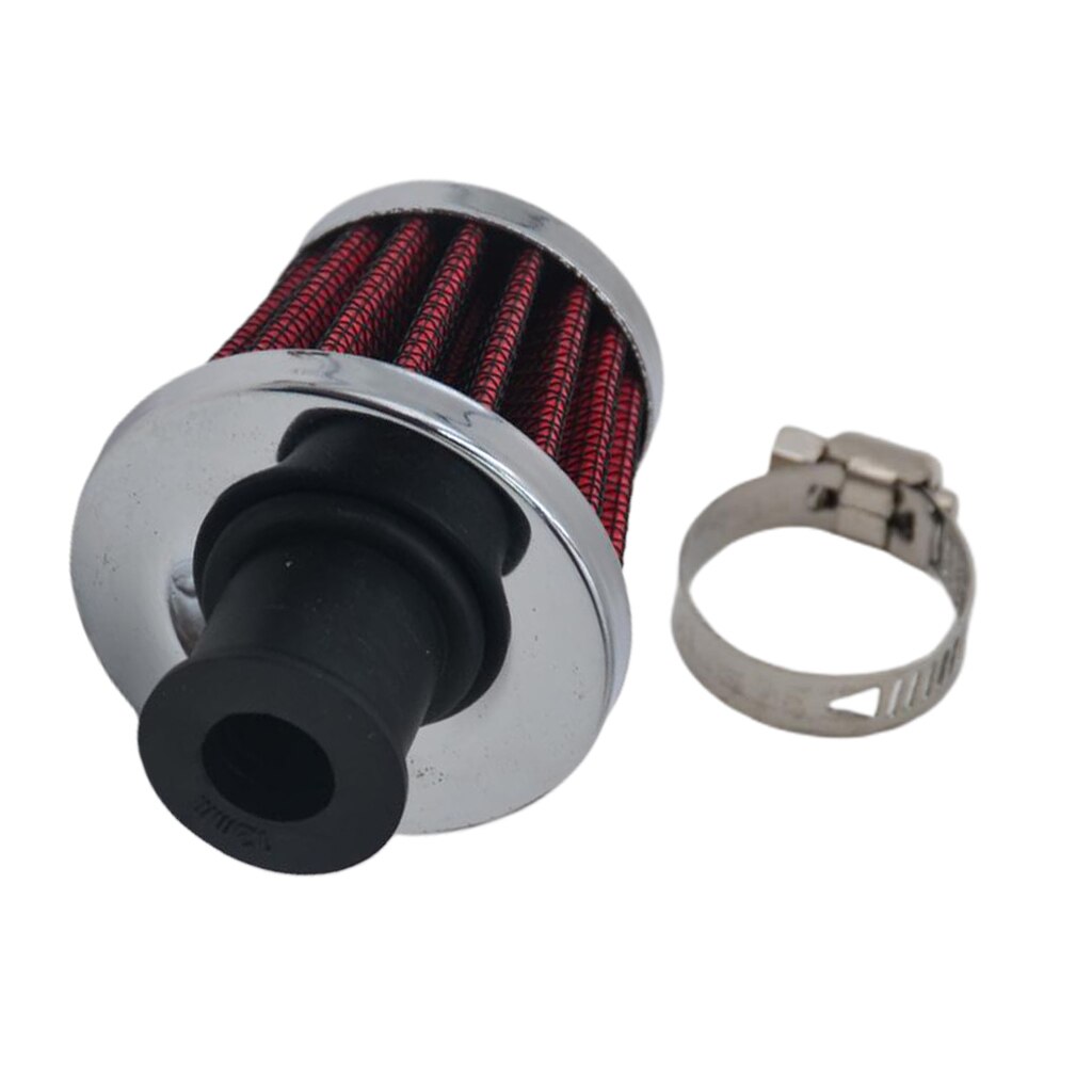 12mm Breather Filter Cold Air Intake Filter Car Engine Oil/Air/Induction Car