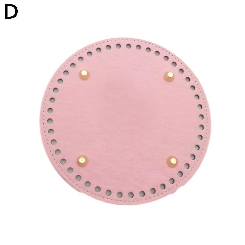 Round Bottom Shaper Rivets Bag Crocheting Hand-woven DIY For Hand-made Cushion Pad - 15cm Bags Bag Supplies: D