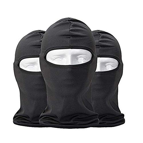 Sunland-chaussettes en tissu Lycra | Cagoule, cyclisme, Bandana, randonnée, chaussettes d'extérieur, 3 pièces, blanc, noir: black / 3 pcs