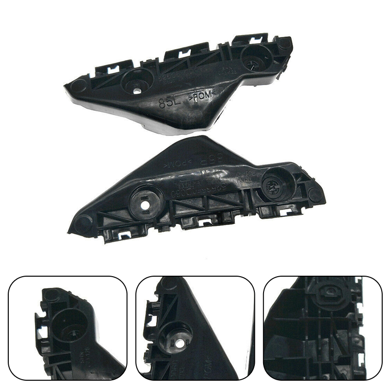 Lewy + prawy wspornik przedniego zderzaka samochodu dla Toyota Yaris Sedan 2007 2008 2009 2010 2011 2012 5253652140 5253552130