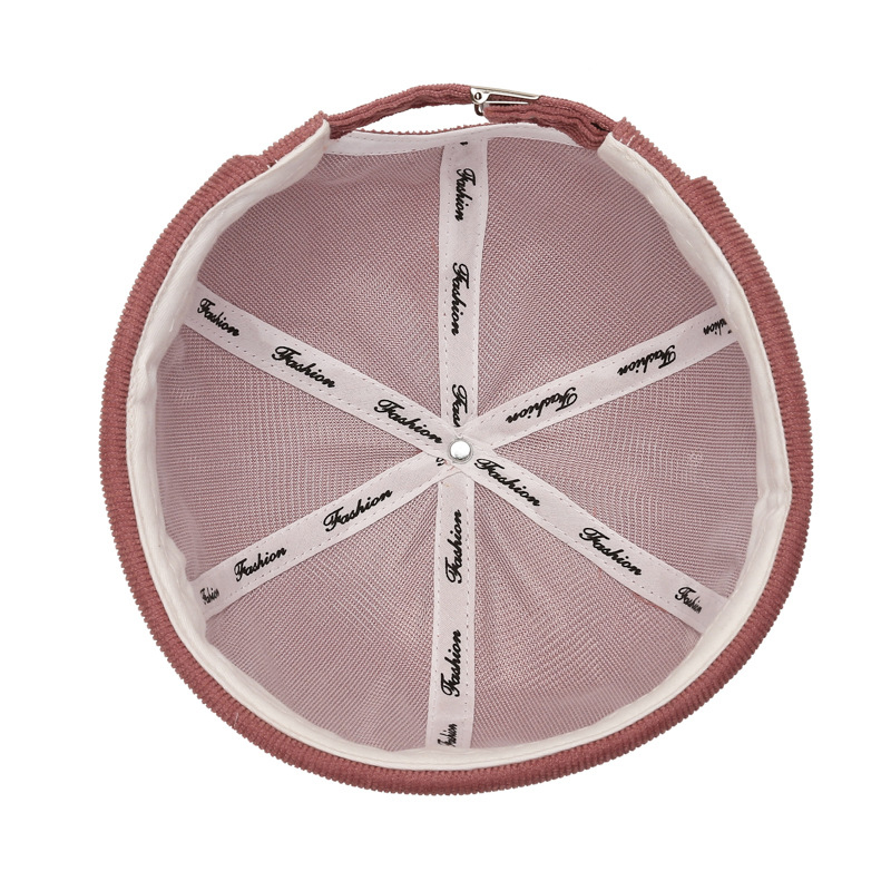 Gorro Vintage sin ala para hombre y mujer, gorro de calle de algodón Retro, gorra Docker ajustable, gorra de marinero literaria, gorro de Hip Hop de Color sólido