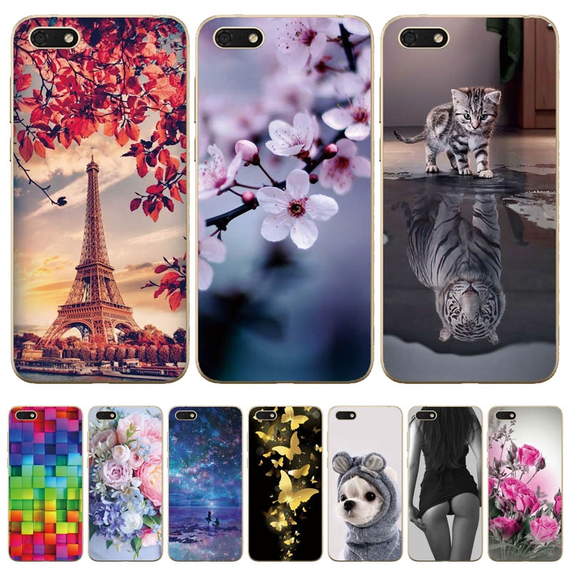 Huawei Honor 7A Silicone Soft Tpu Cover Voor Funda Huawei Honor7A Case Cover 5.45 "Russische Versie DUA-L22 Telefoon case Bumper