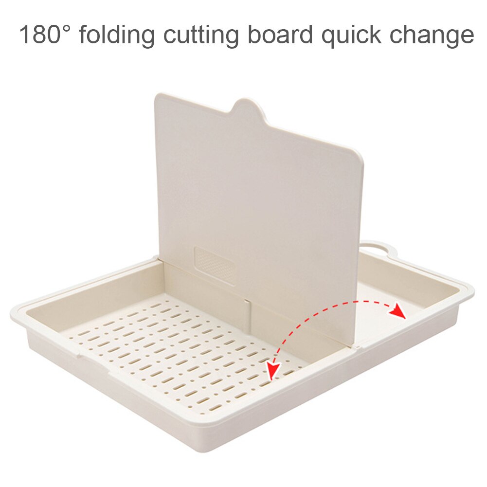 3-In-1 Chopping Board Modern Multi-Function Cutting Washing Vegetables Draining Cutting Board THIN889