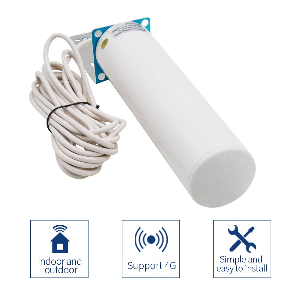 5M 3g 4g omnidirectional antenna External Antenna Outdoor Indoor Antenna For Gsm Cdma Pcs Wlan 4g Lte Signal Repeater Booster