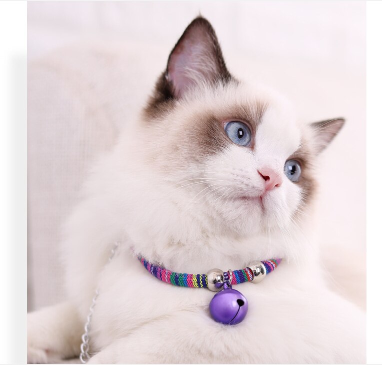 Japanse Stijl Wind Kat Kraag Huisdier Kat Kleine Halsband Met Bel Voor Kleine Hond Kat Dierbenodigdheden Kat Hond accessoires