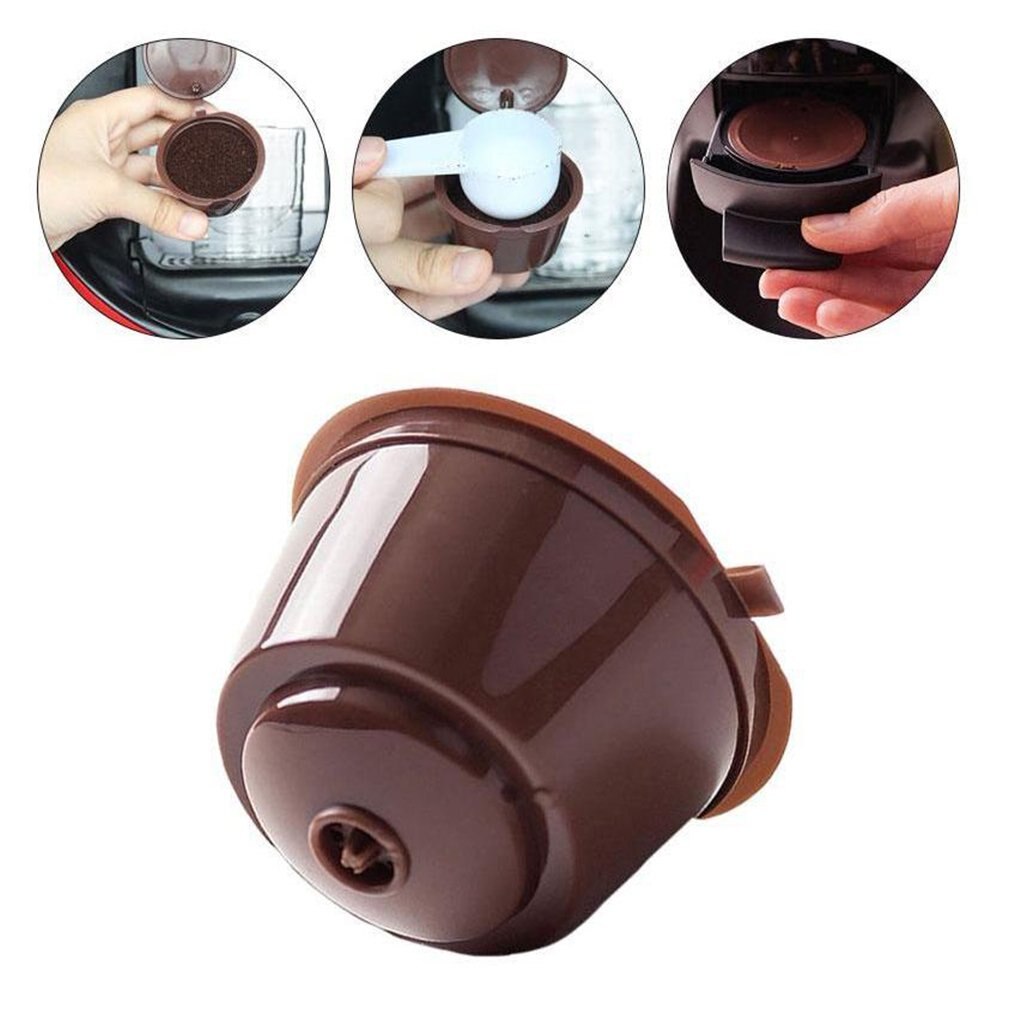 Kaffefilter nestle kapsellåda återvinning kaffekapsel / skalfilterkopp universal återanvändbart kaffefilter klassiskt 1 st