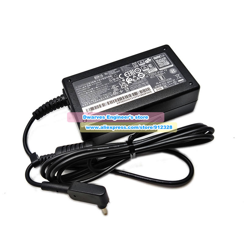 Zasilacz AC 65W 19V 3.42A 3.0x1.1mm do N19W2 N19H3 N20C5 N18Q13 SF314-57