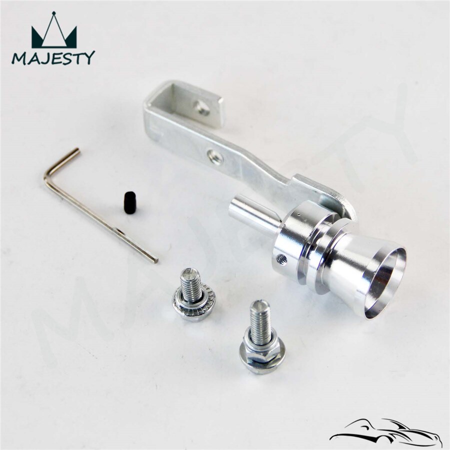 1 x tubo de escape de turbo de simulación silbato simulador tubo silenciador de sonido Válvula de soplado M