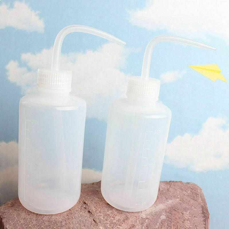 Watering Tools Plastic Diffuser Dispenser Squeeze Bottles 250/500ml Curved Mouth Diffuser Soap Wash Squirt Squeeze Bottle