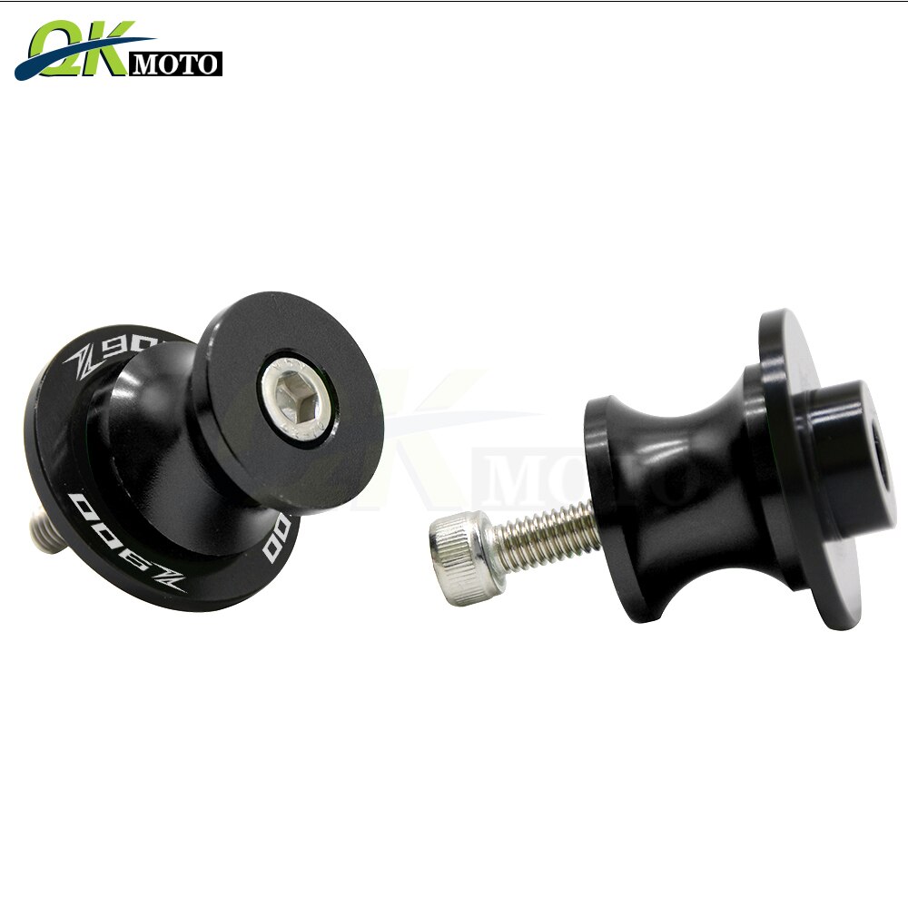 Motorrad Zubehör Schwinge Schieberegler Für KAWASAKI Z650 Z900 Z800 ZX-6R 636 ZX-10R VERSYS 650 NINJA 650: 8mm Schwarz-Z900