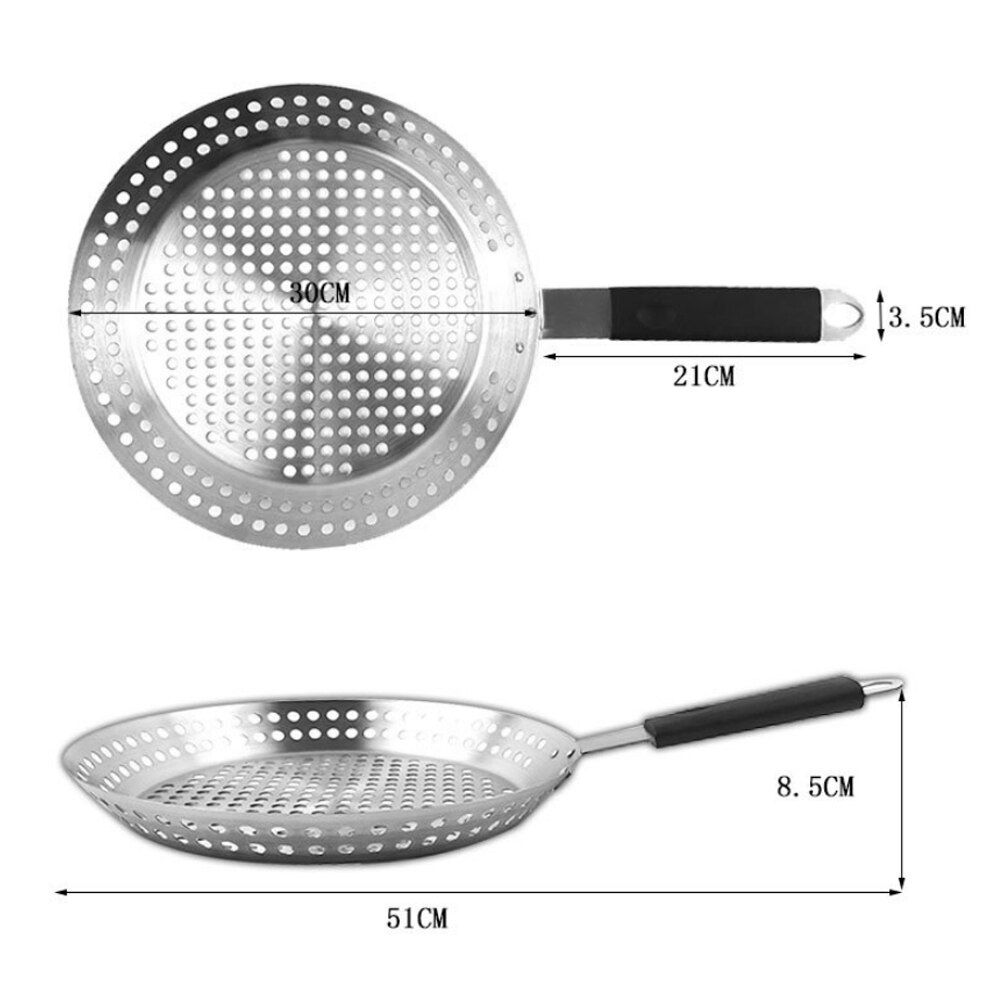 Rvs Ronde Multi Gaten Olie Aftappen Barbecue Gebraden Kip Lade Grillen Rack Outdoor Home Keuken Bbq Accessoires