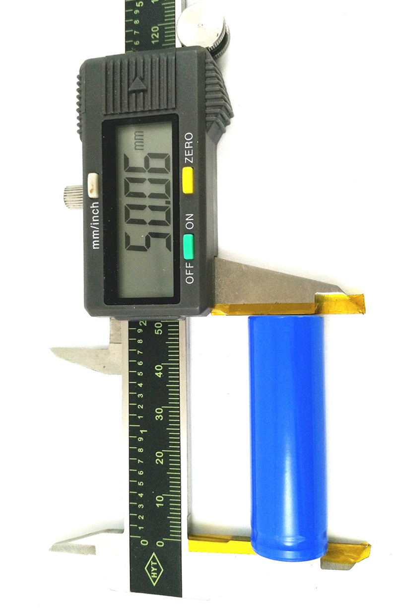 2pcs ICR 3.7v 16500 17500 rechargeable lithium ion battery li-ion cell 1200MAH for LED flashlight torch and speaker