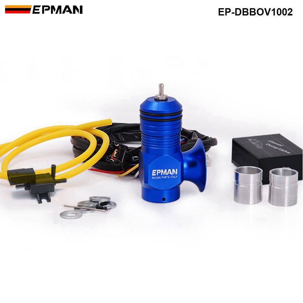EPMAN-Kit de válvula de descarga eléctrica Turbo diésel, para FORD , FOCUS, TDCI, TDI, ECT, todo Turbo diésel, DBBOV1003/DBBOV1002: DBBOV1002 Blue