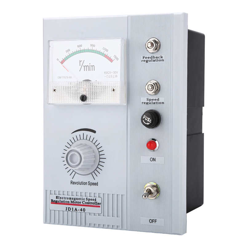 AC 200-240V 15-40kW JD1A-40 Digital Adjustable Motor Speed Controller IP55 Motor Pinpoint Regulator 132-1320RPM Controller