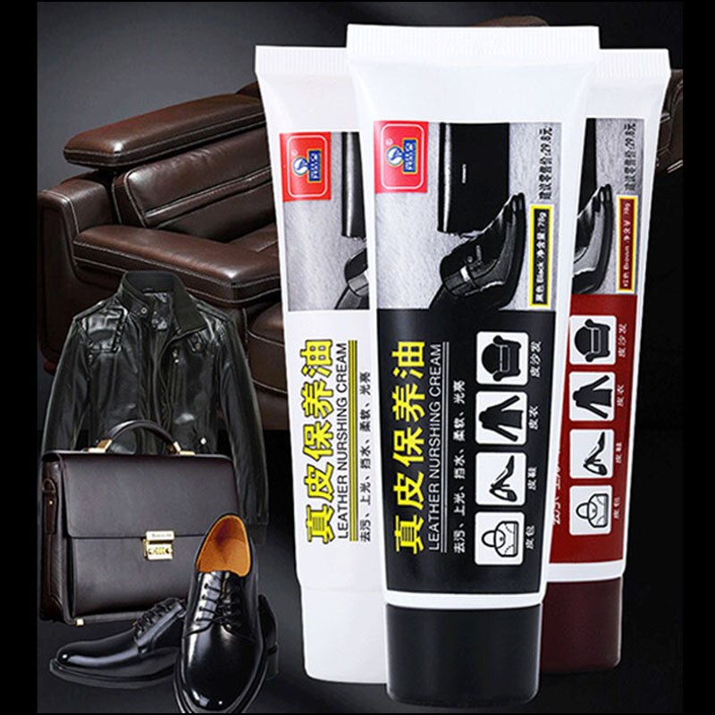 Maintenance oil leather lanolin leather shoes nourishing black no brown shoe polish