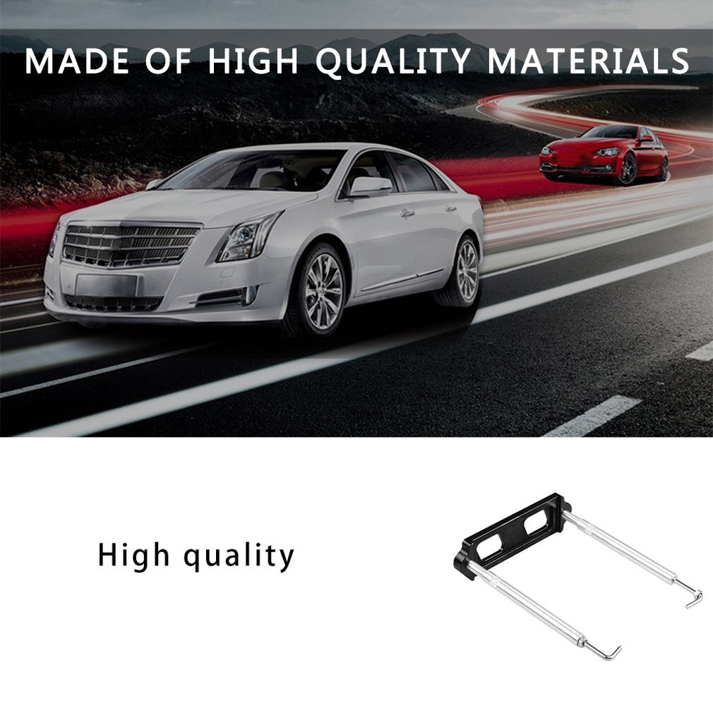 Car Modified Battery Clip Bracket Aluminum Alloy Battery Fixing Bracket Battery Clip With Tray Hooks