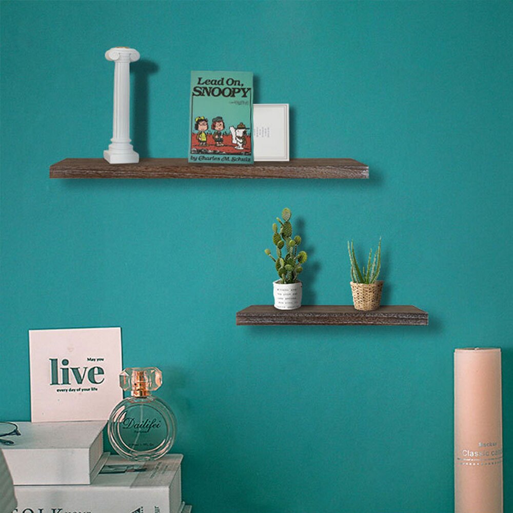 Wall Mounted Rustic Floating Shelves Wall Mount Display Rack Decor Floating Shelves Rustic Wood Wall Shelf Home Storage