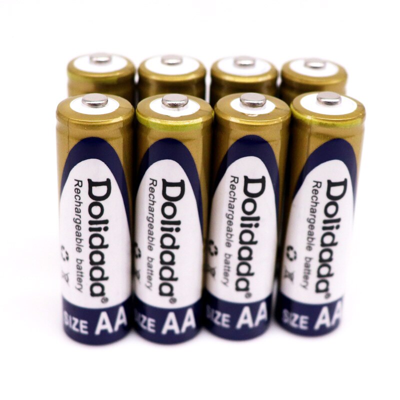 100% Original 1.2V AA battery 5200mAh Ni-MH Rechargeable aa Battery For Toys Camera Microphone