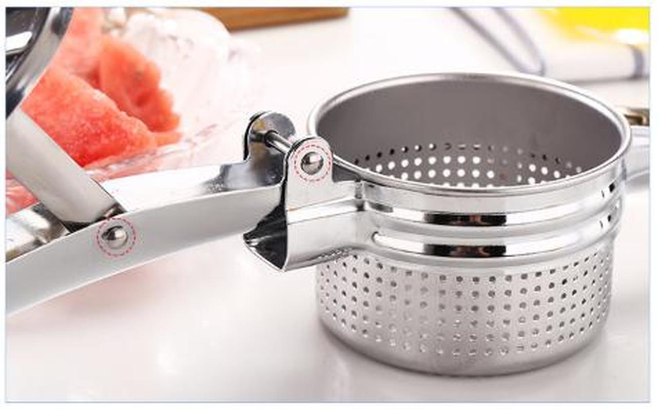 Stor rostfri manuell juicepress fruktjuicer druvvattenmelon pressad juice babyjuice apelsinjuicer