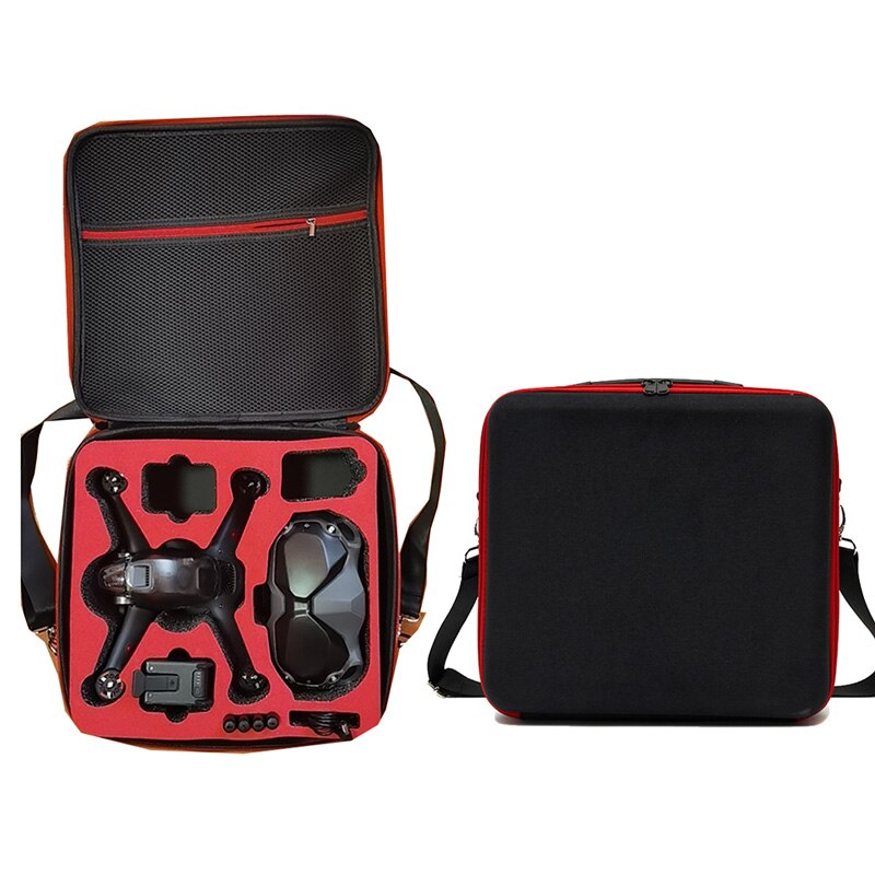 Portátil caso de transporte bolsa de ombro para dji fpv combo v2 óculos controle remoto acessórios saco armazenamento caixa