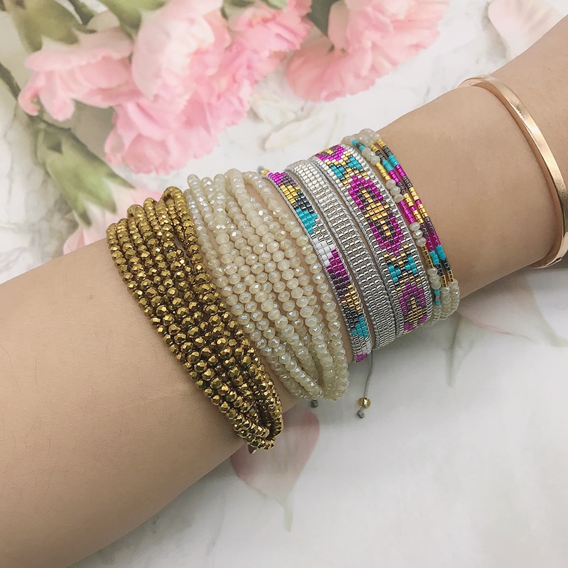 Bluestar dames turkse boze oog armband kristal kralen pulseras mujer moda handgemaakte sieraden accessoires